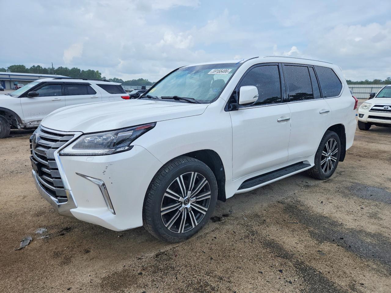 2021 Lexus LX 570, VIN JTJDY7AX4M4341623 — Vandalism