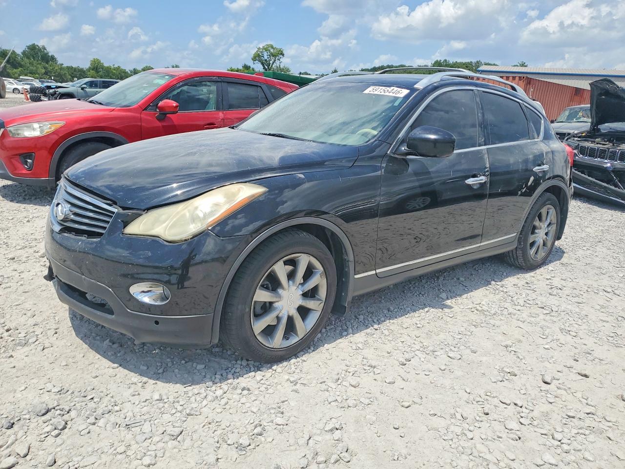 2010 Infiniti EX Journey, VIN JN1AJ0HP9AM700132 — Rear end
