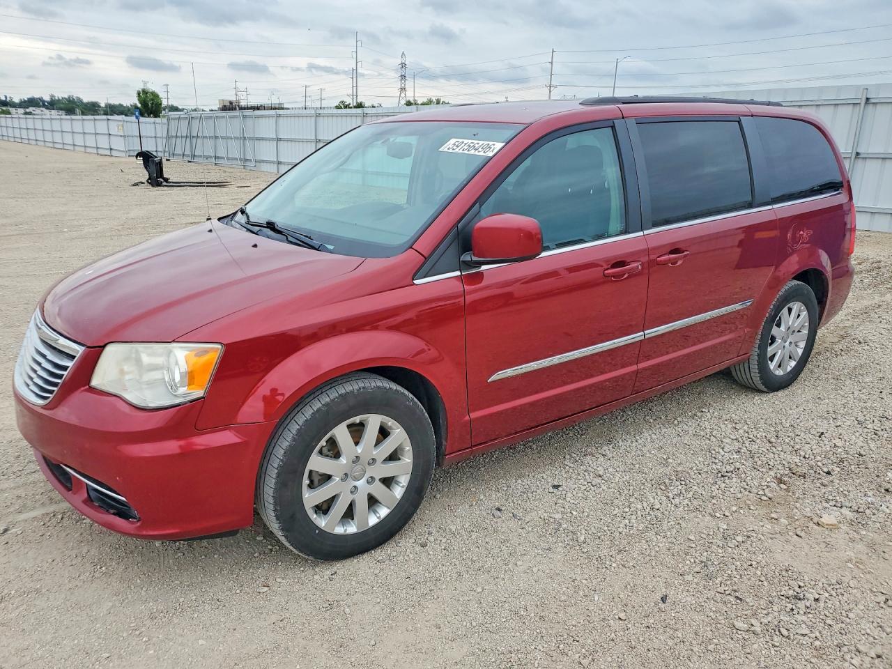 2014 Chrysler Town & Country Touring, VIN 2C4RC1BG4ER382092 — Water / flood
