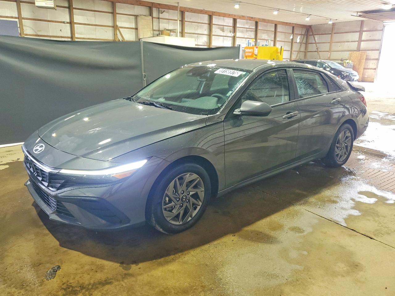 2026 Hyundai Elantra Blue, VIN KMHLM4DJ5TU184212 — Rear end