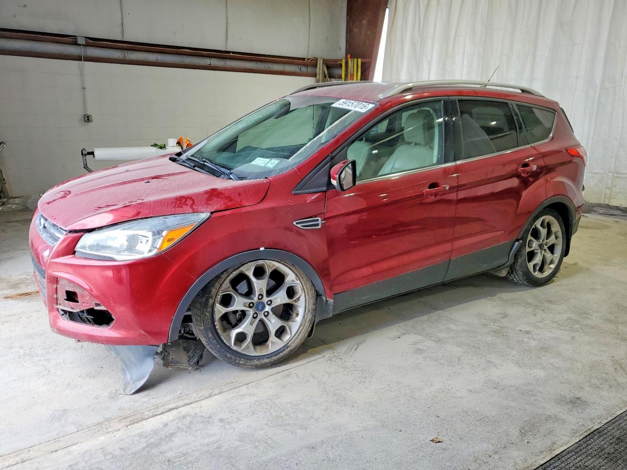 2015 Ford Escape Titanium, VIN 1FMCU9J9XFUB15639 — Undercarriage