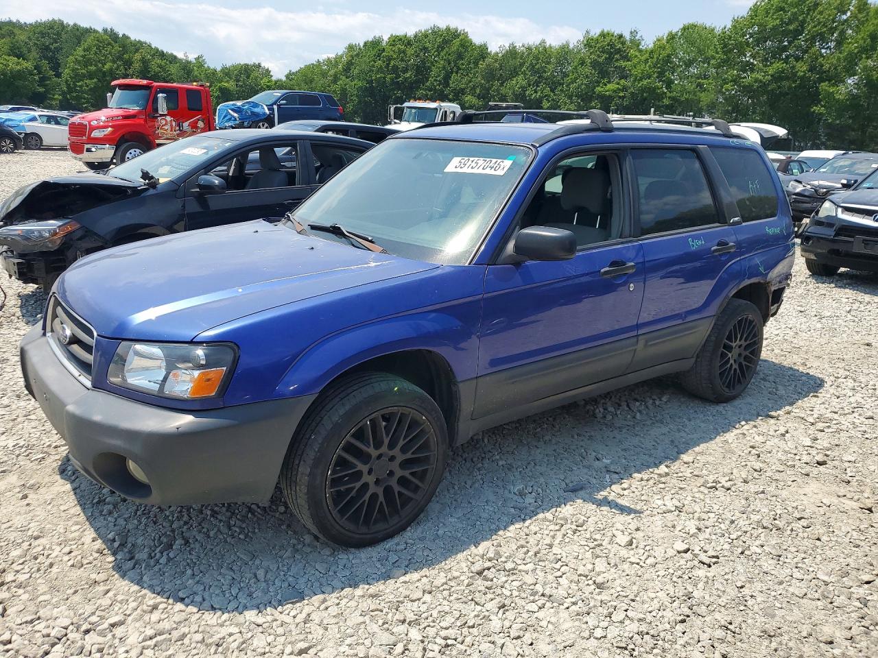 2004 Subaru Forester X, VIN JF1SG63634H767913 — Зад