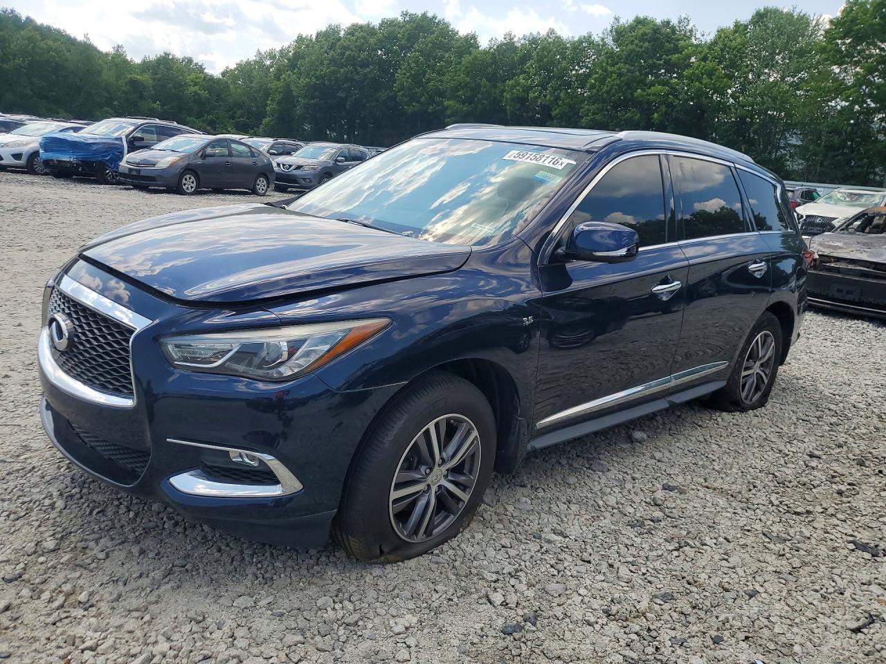 2018 Infiniti QX60, VIN 5N1DL0MM1JC522847 — Vandalism