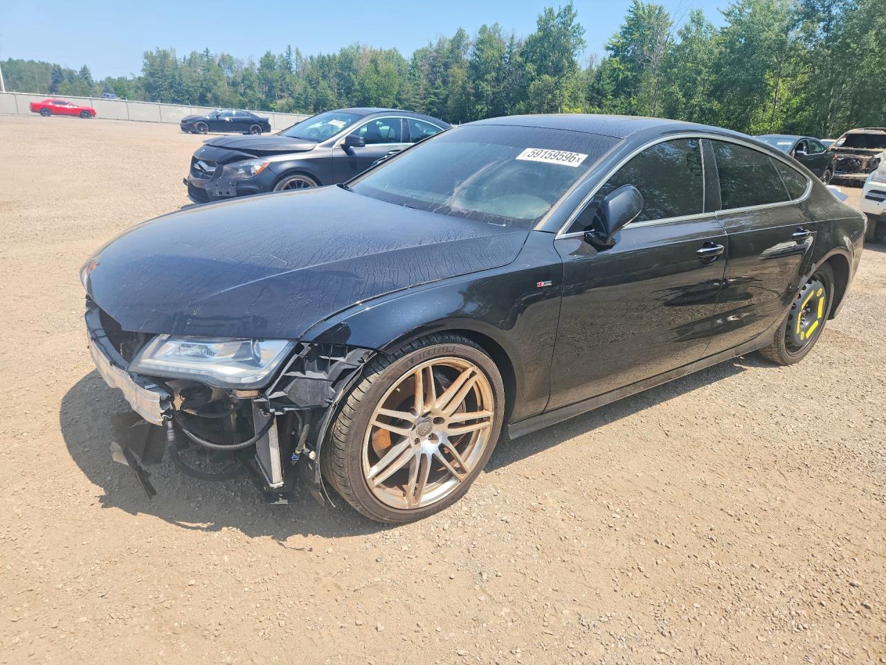 2013 Audi A7 Premium, VIN WAU3GCFC5DN151434 — Перед