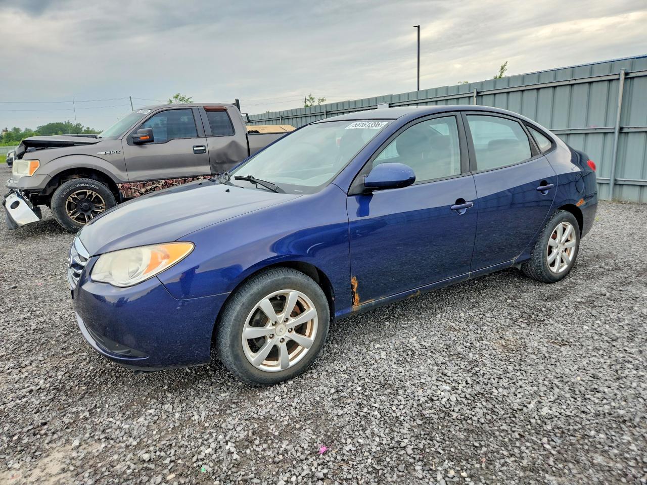 2010 Hyundai Elantra L, VIN KMHDT4BD8AU176302 — Minor dents and scratches