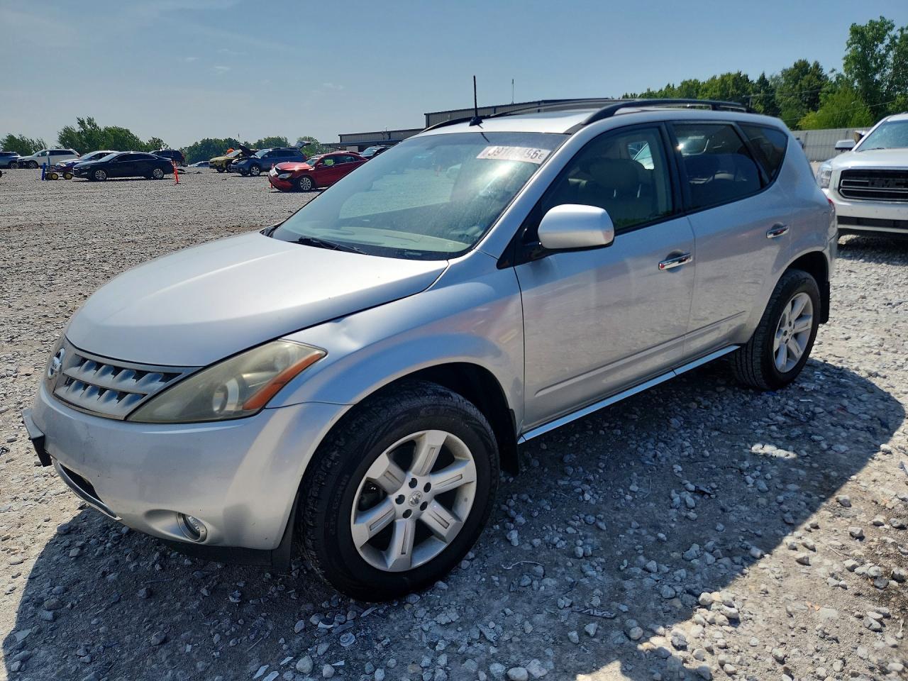 2007 Nissan Murano SL, VIN JN8AZ08TX7W529704 — Rear end