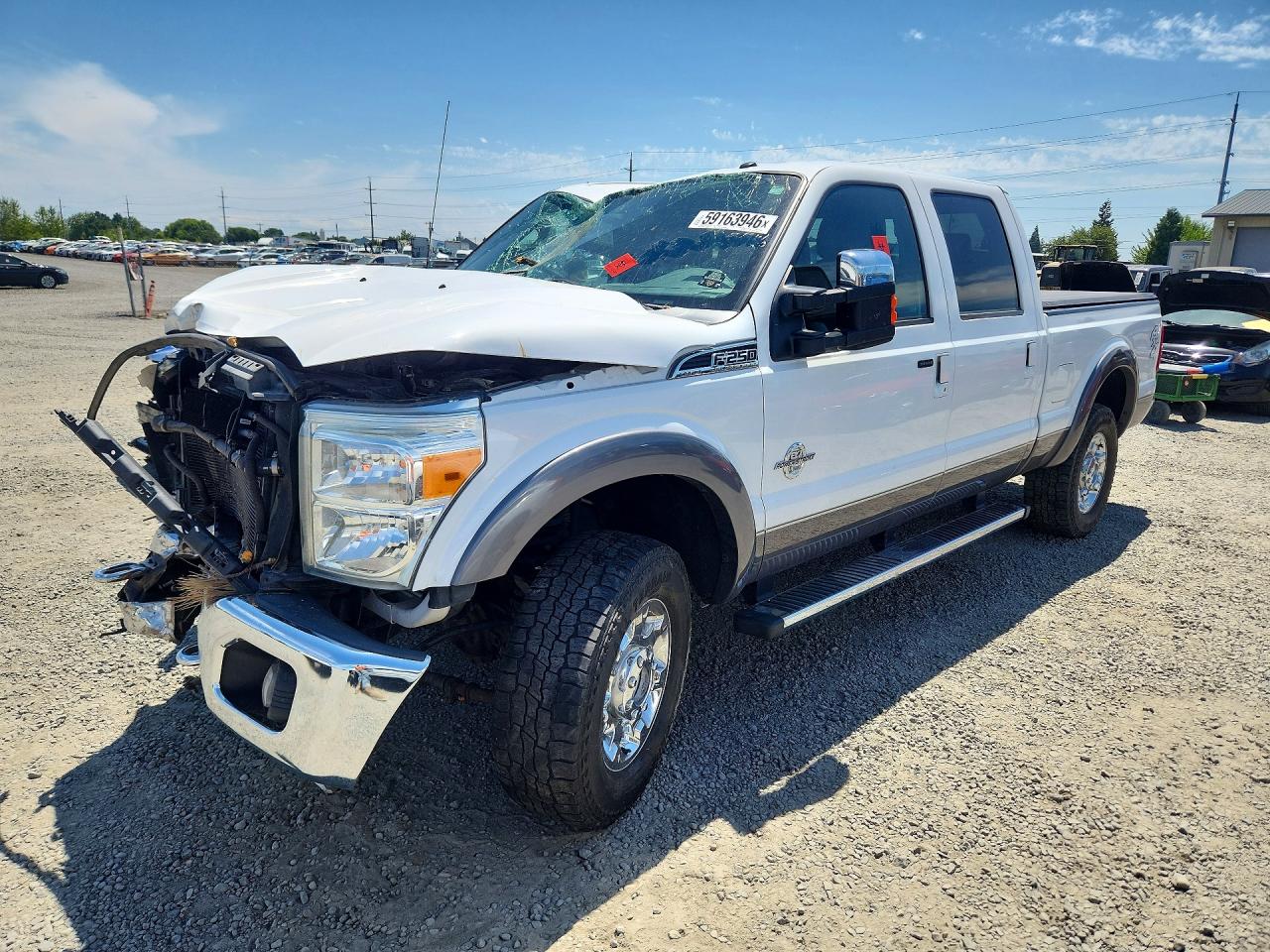 2012 Ford F-250 King Ranch, VIN 1FT7W2BT9CEC42406 — Перед