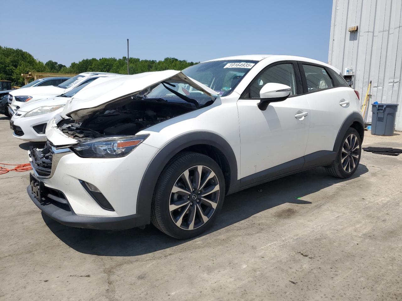 2019 Mazda CX-3 Touring, VIN JM1DKFC73K1454120 — Front end