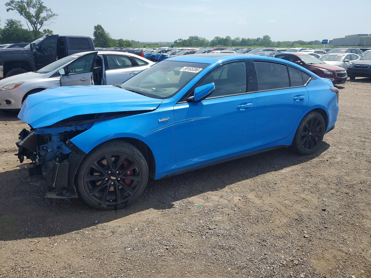 2023 Cadillac CT5-V, VIN 1G6DV5RW1P0108549 — Front end