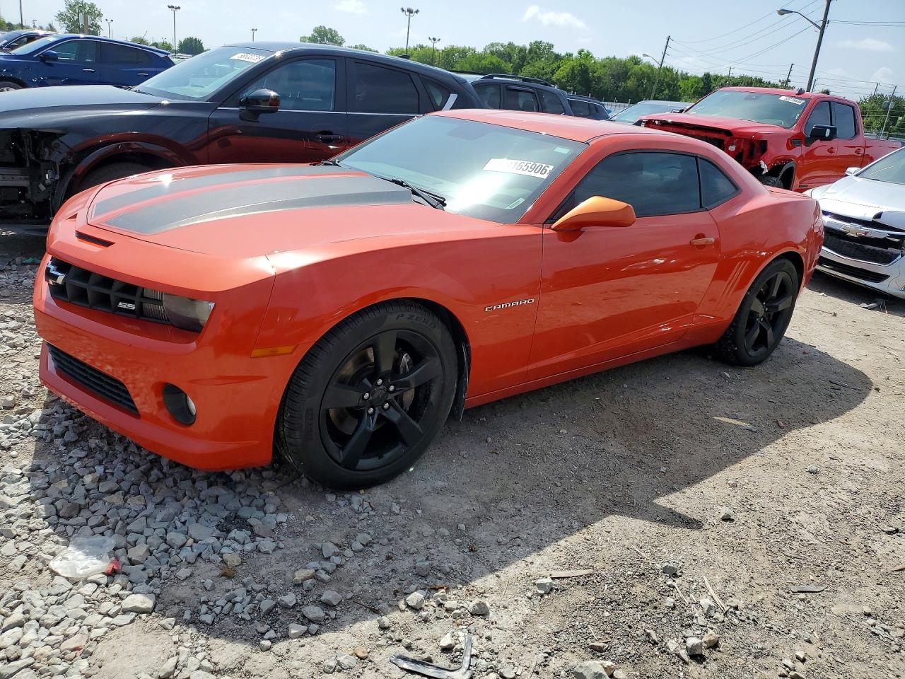 2011 Chevrolet Camaro 2SS, VIN 2G1FK1EJXB9110244 — Prior damage history