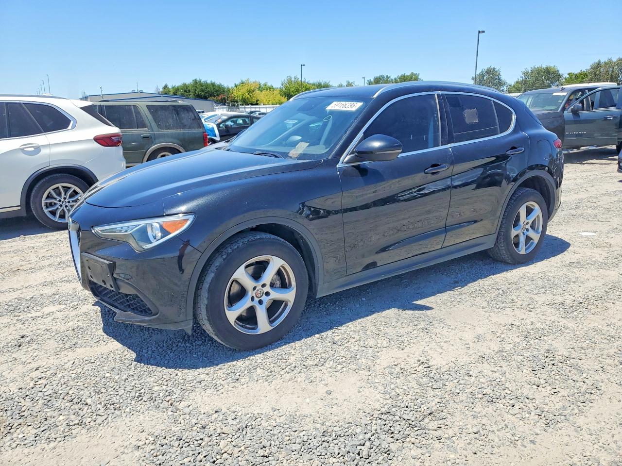 2018 Alfa Romeo Stelvio, VIN ZASFAKAN8J7C24310 — Rear end