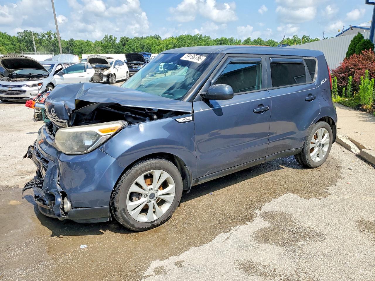 2016 Kia Soul +, VIN KNDJP3A51G7366515 — Front end