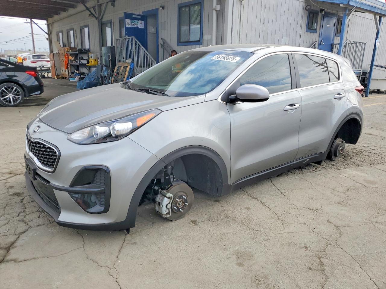 2021 Kia Sportage LX, VIN KNDPM3AC6M7944556 — Stripped