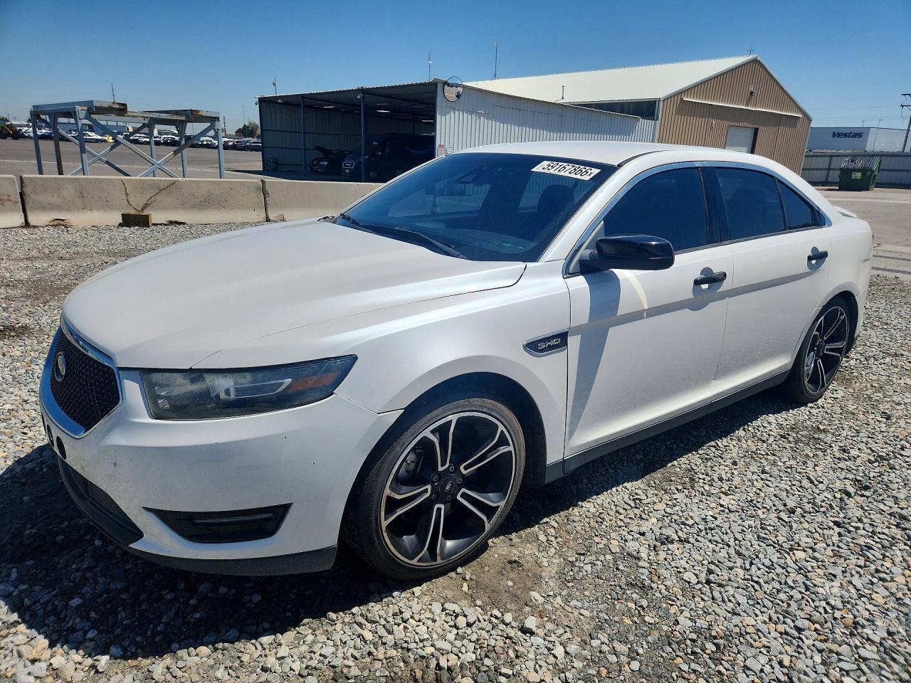2014 Ford Taurus SHO, VIN 1FAHP2KT8EG129383 — Hail