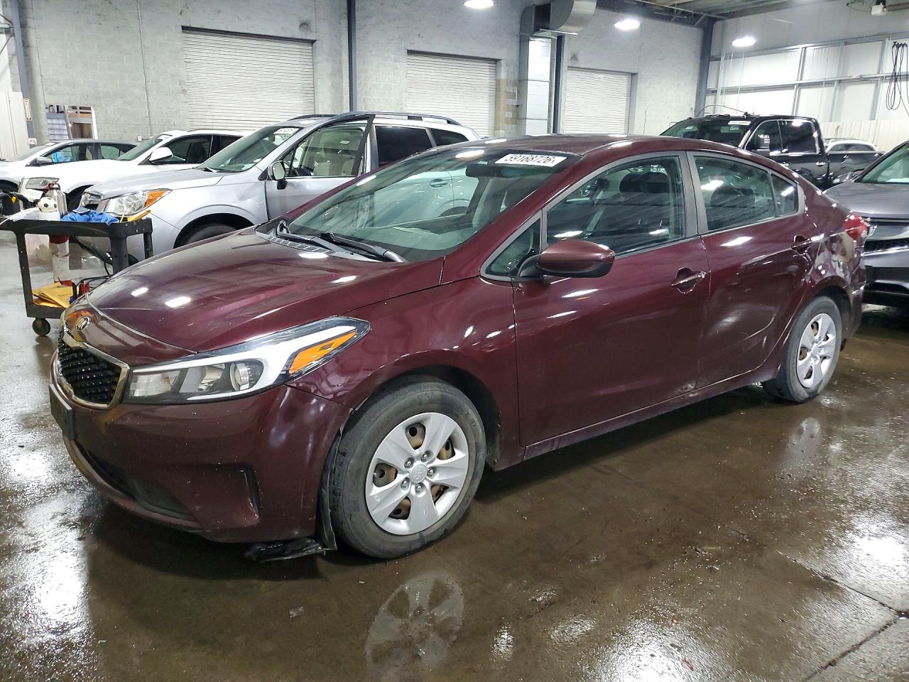 2017 Kia Forte LX, VIN 3KPFL4A78HE100953 — Front end