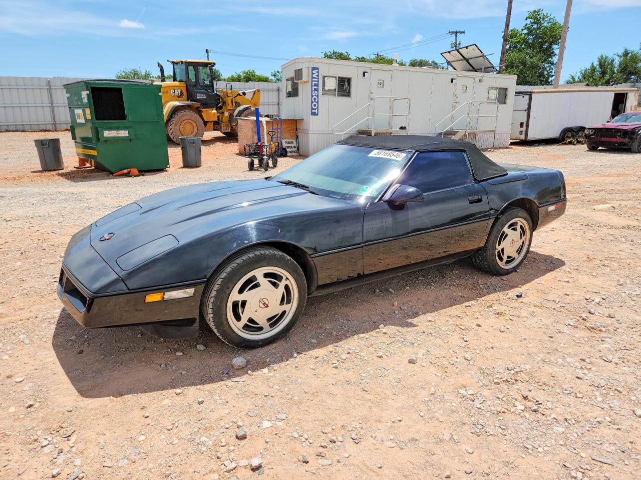 1988 Chevrolet Corvette, VIN 1G1YY3180J5120816 — Burn