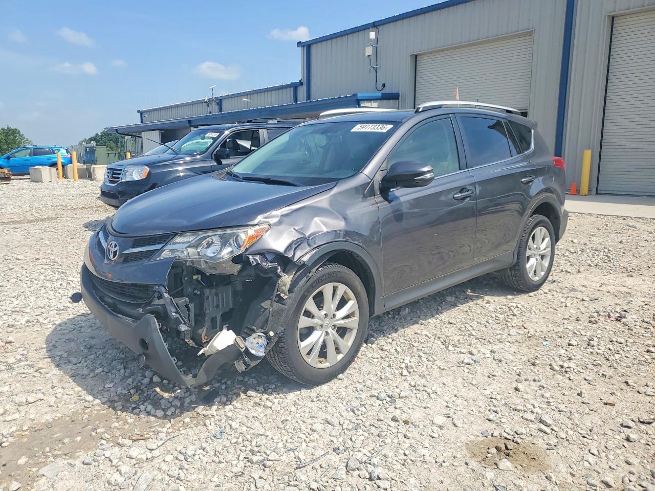 2014 Toyota RAV4 Limited, VIN JTMDFREV0EJ010473 — Front end
