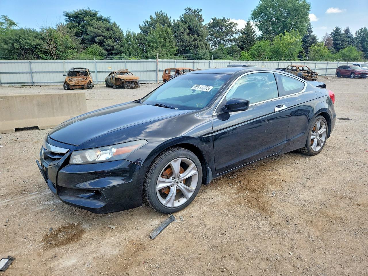 2012 Honda Accord EX-L, VIN 1HGCS2B89CA003209 — Undercarriage