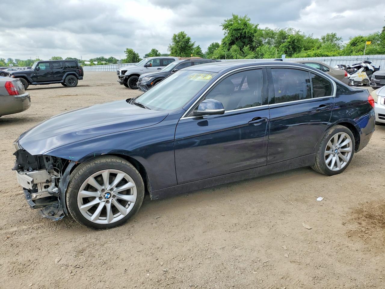 2014 BMW 3 Series 328i xDrive, VIN WBA3B3G5XENR82749 — Front end