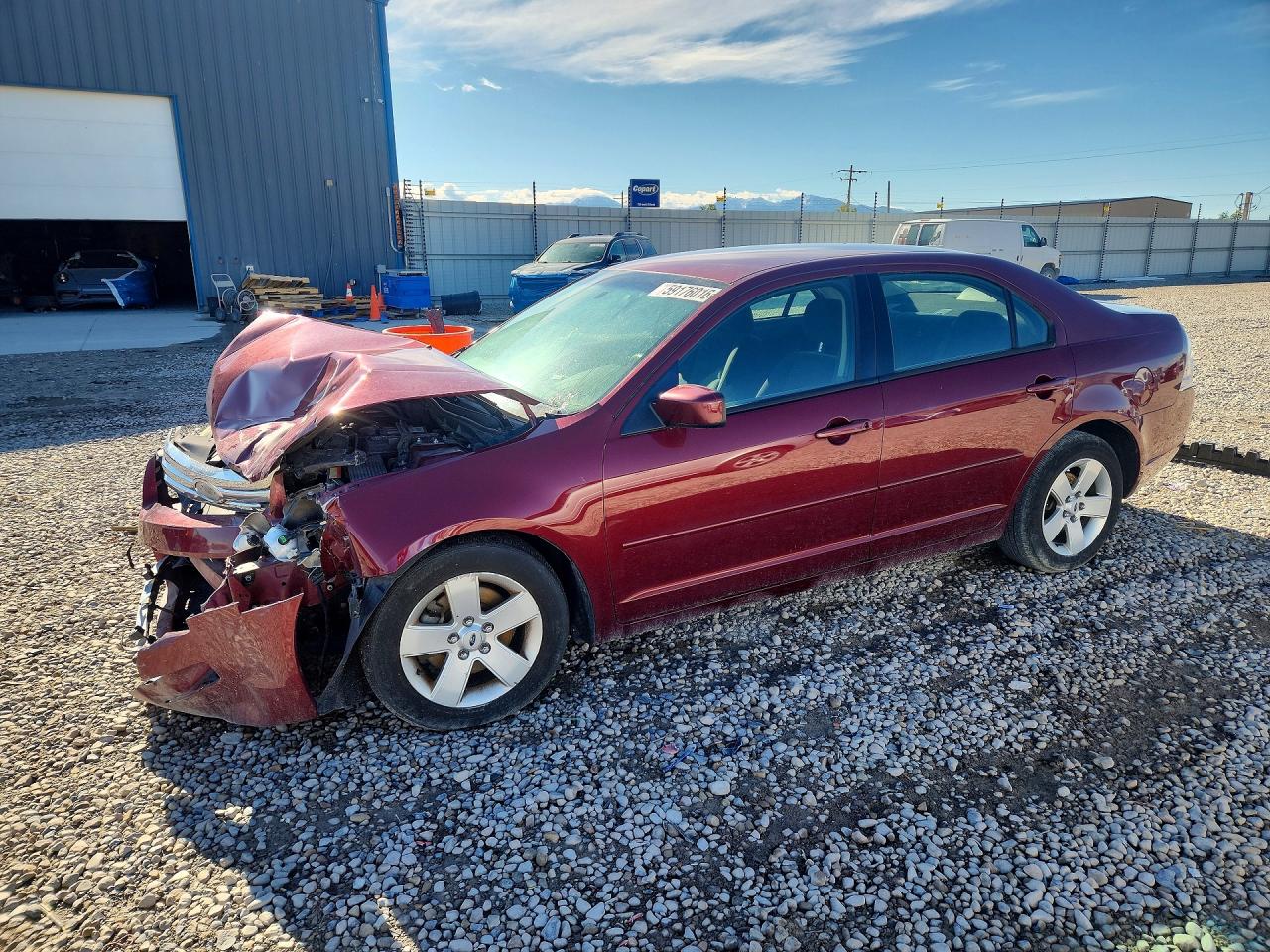 2006 Ford Fusion SE, VIN 3FAFP07Z86R193880 — Front end