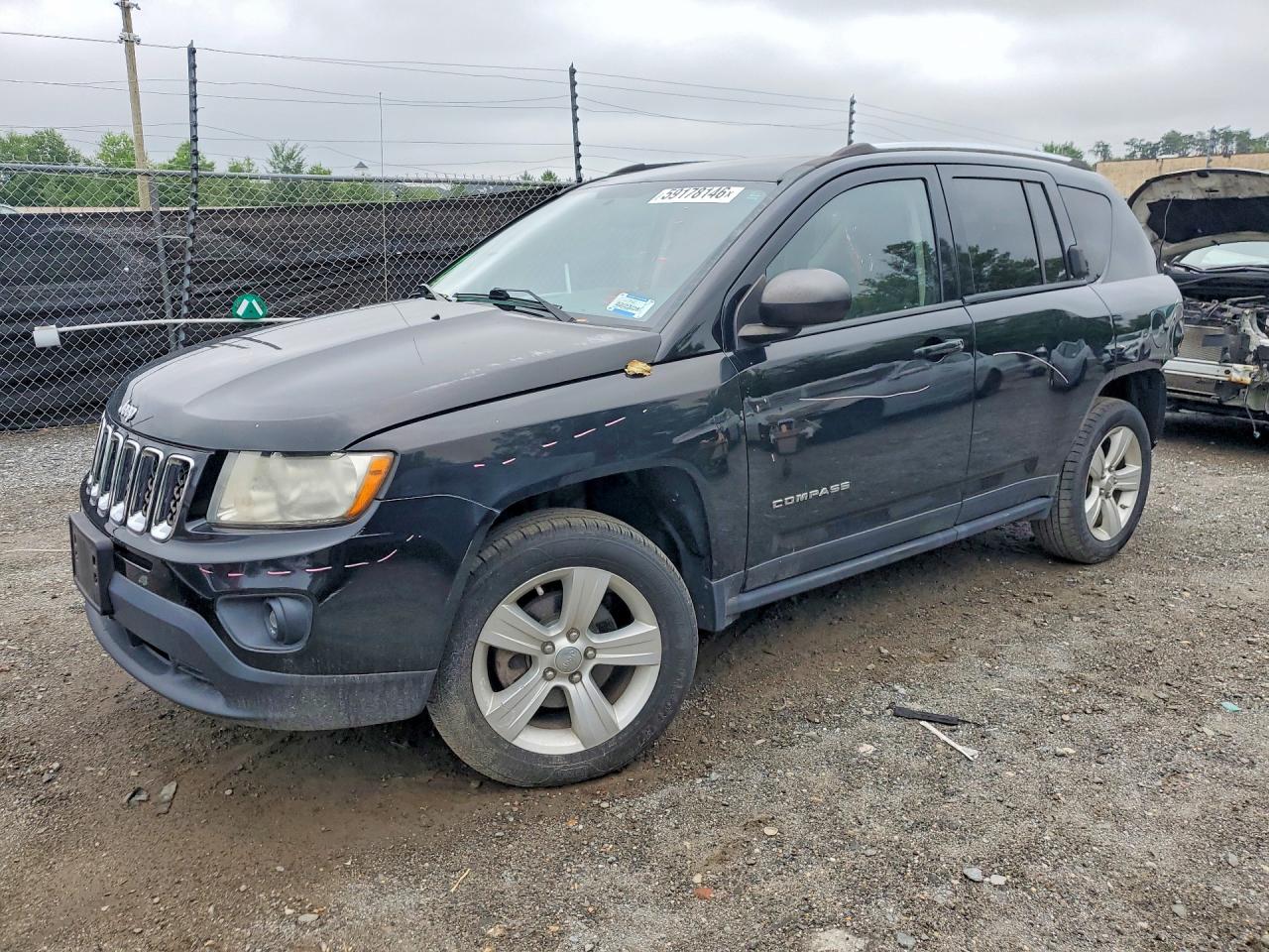 2012 Jeep Compass Latitude, VIN 1C4NJDEB7CD705878 — Rear end