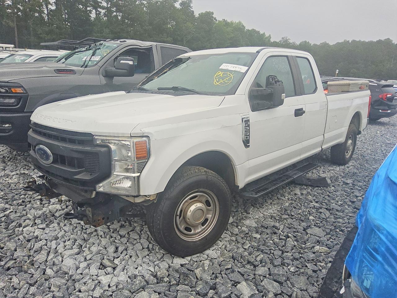 2020 Ford F-250 XL, VIN 1FT7X2A6XLED87219 — Burn