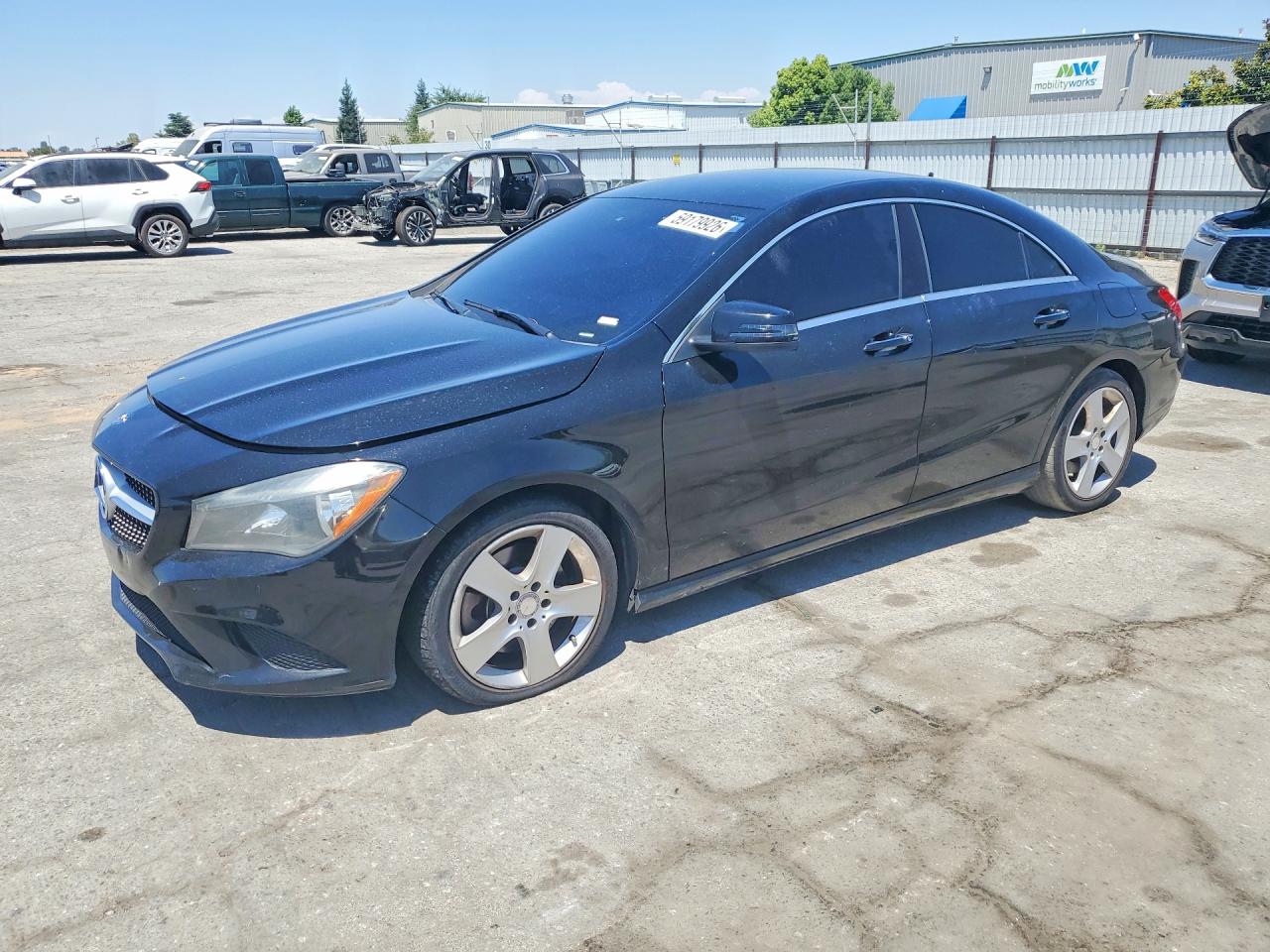 2016 Mercedes-Benz CLA 250, VIN WDDSJ4EB6GN305464 — Rear end