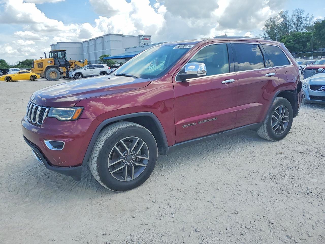 2019 Jeep Grand Cherokee Limited, VIN 1C4RJEBG3KC767855 — Rear end
