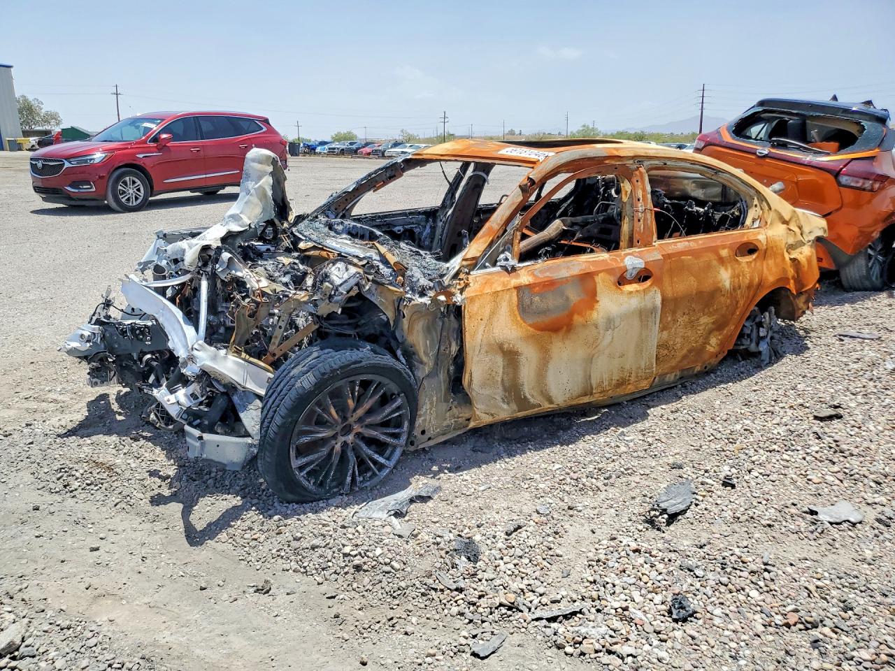 2023 BMW 3 Series 330i, VIN 3MW69FF04P8D65630 — Burn
