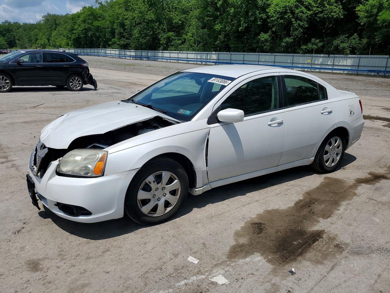 2012 Mitsubishi Galant ES, VIN 4A32B3FF1CE024554 — Front end