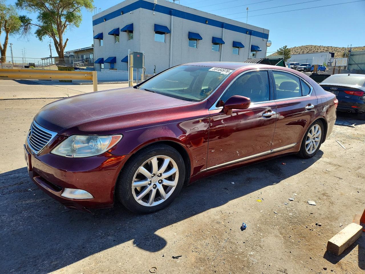 2007 Lexus LS 460, VIN JTHBL46F875040275 — Front end