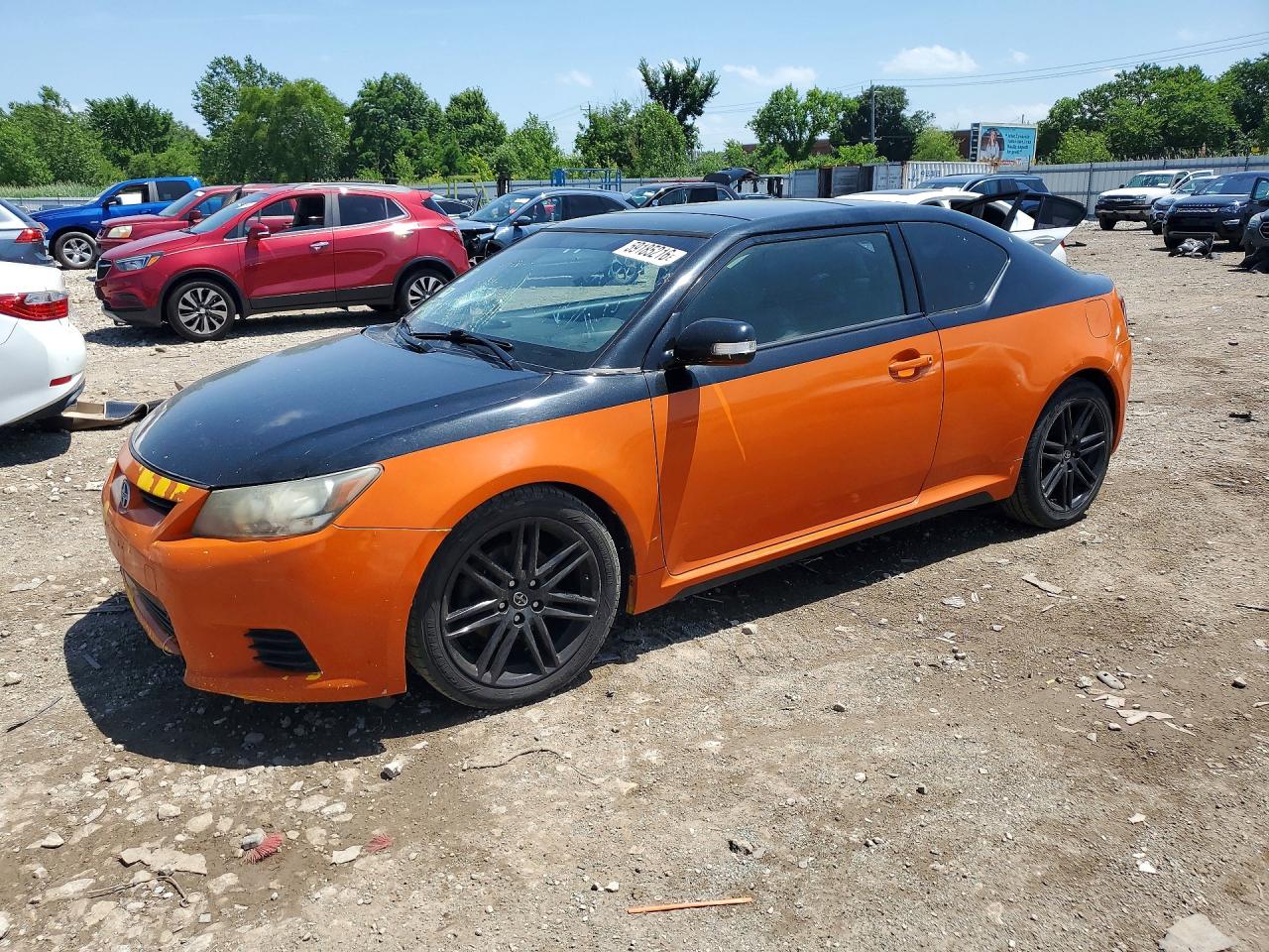 2013 Scion tC, VIN JTKJF5C72D3051666 — Rear end