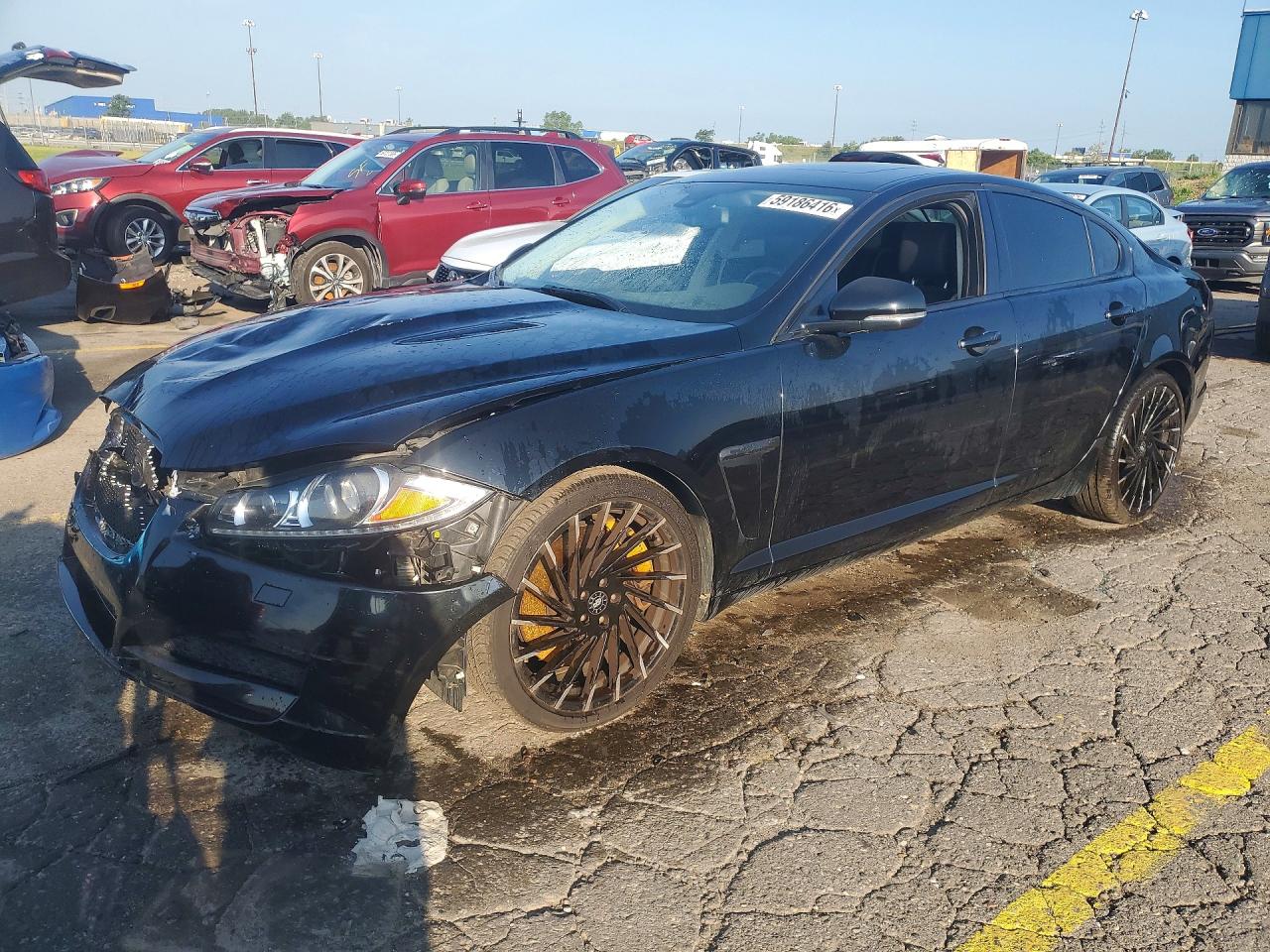 2015 Jaguar XF Supercharged, VIN SAJWA0HP2FMU46906 — Front end