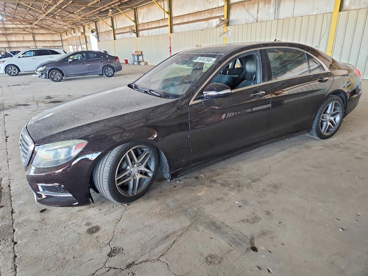 2014 Mercedes-Benz S 550, VIN WDDUG8CB0EA043947 — Front end