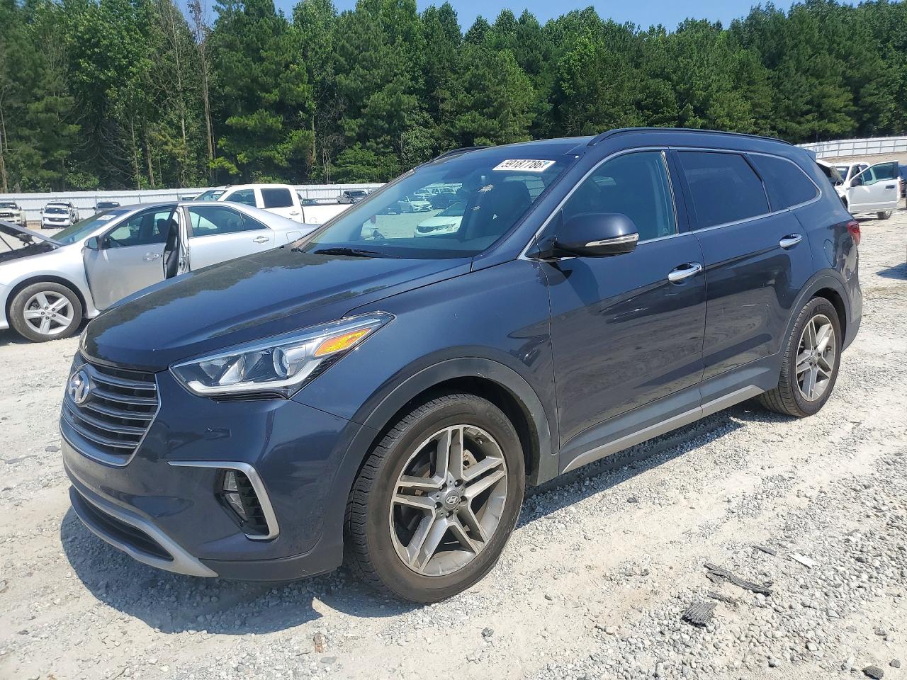2017 Hyundai Santa Fe Limited Ultimate, VIN KM8SR4HF0HU209298 — Minor dents and scratches