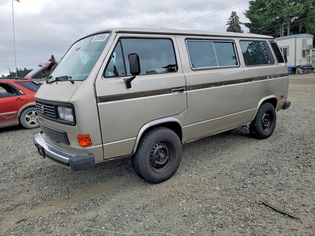 1988 Volkswagen Vanagon, VIN WV2YB0253JH007440 — Burn