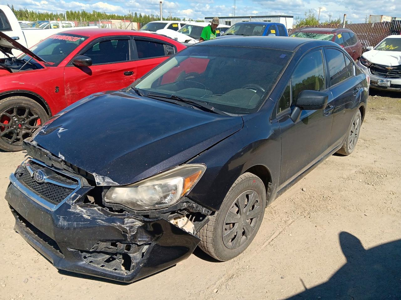 2015 Subaru Impreza, VIN JF1GJAA6XFG020184 — Перед