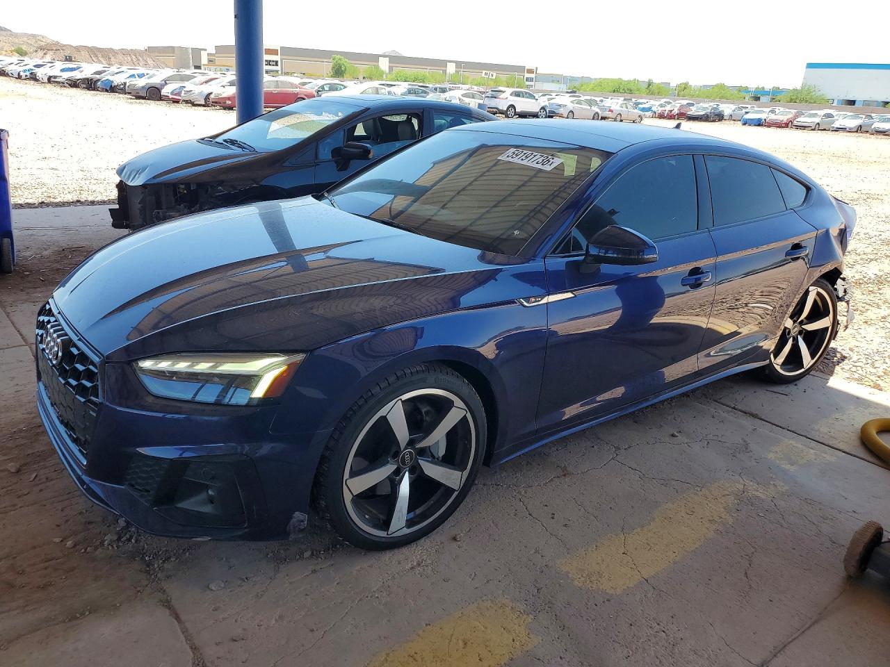 2025 Audi A5 Sportback S line Premium Plus, VIN WAUFACF57SA001653 — Зад