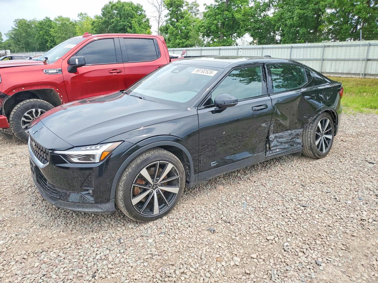 2021 Polestar 2 Launch Edition, VIN LPSED3KAXML025017 — Side
