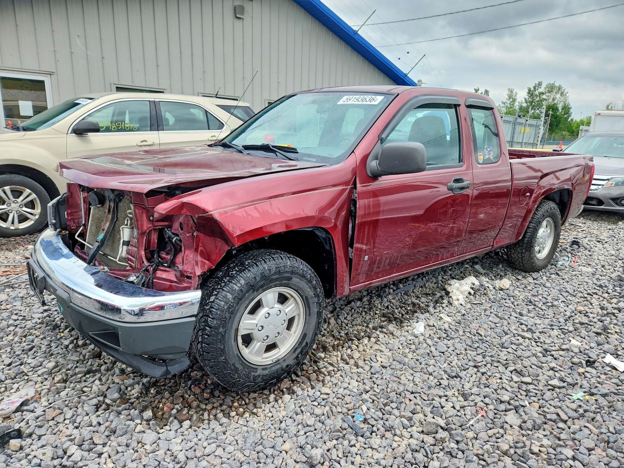 2007 GMC Canyon SL, VIN 1GTCS199278245389 — Перед