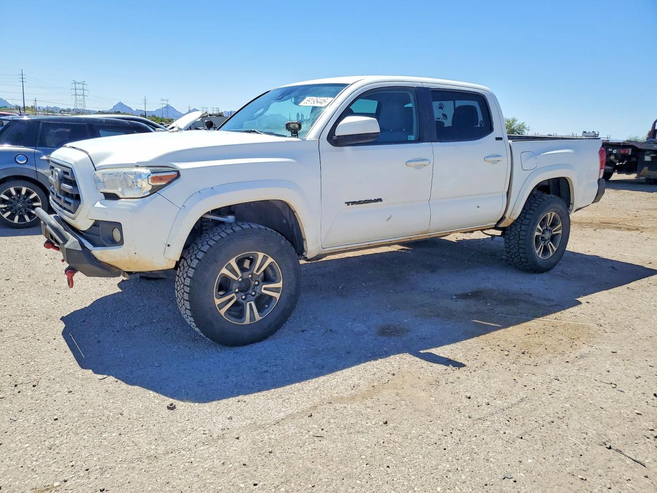 2019 Toyota Tacoma TRD Sport, VIN 3TMCZ5AN9KM285582 — Rear end