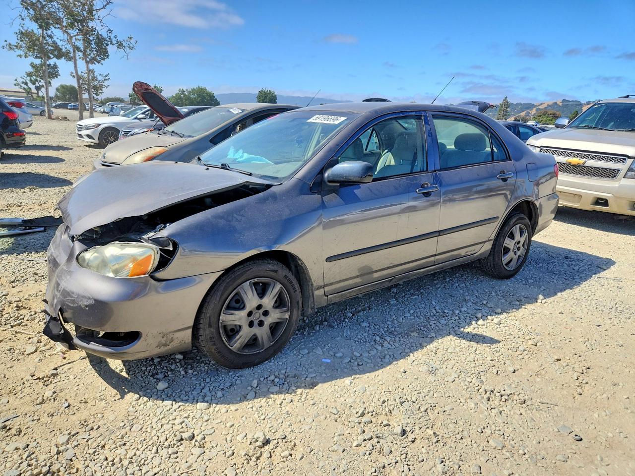 2008 Toyota Corolla CE, VIN 1NXBR32E58Z963016 — Front end