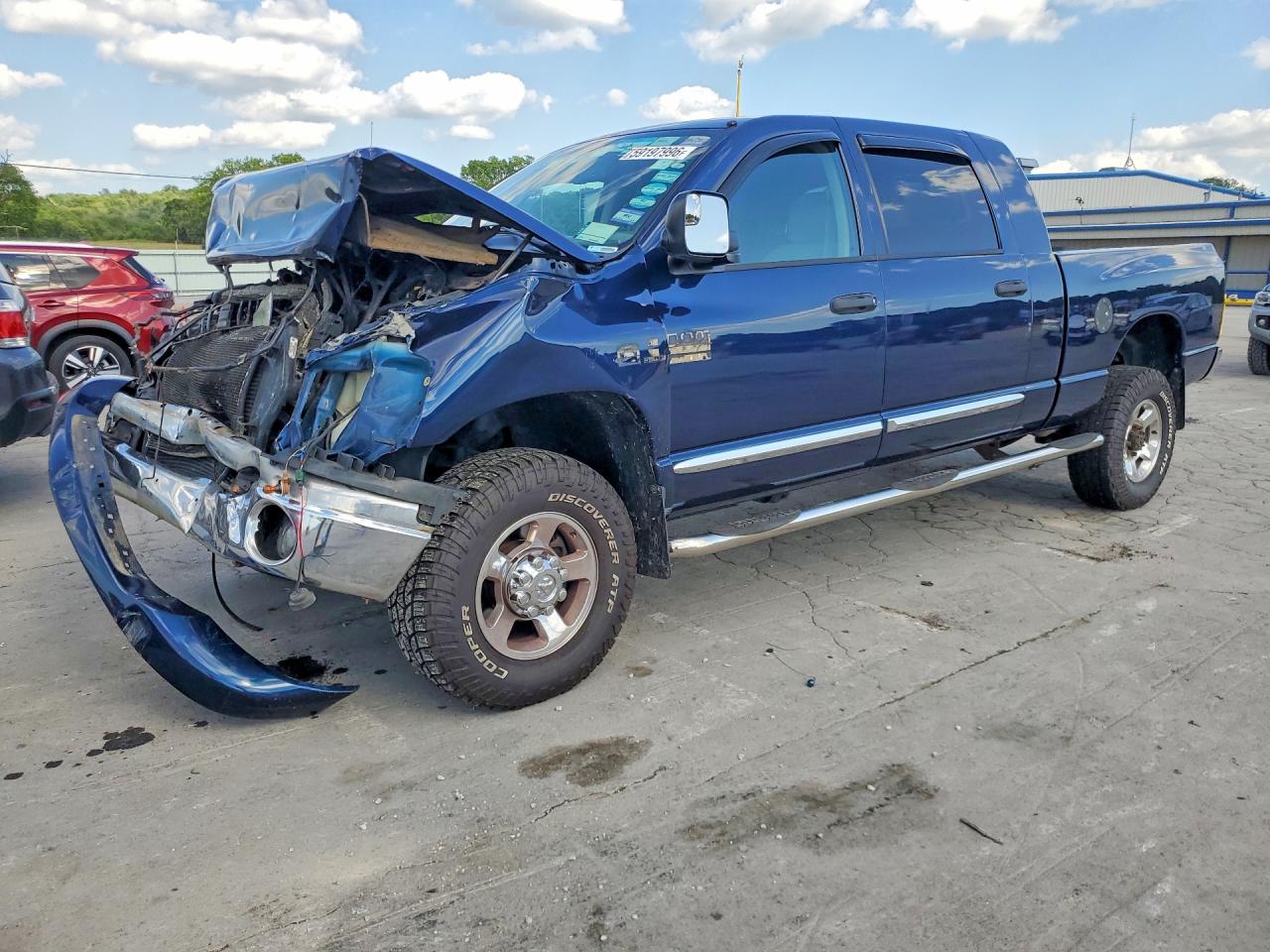 2009 Dodge RAM, VIN 3D7MX39L59G523833 — Front end