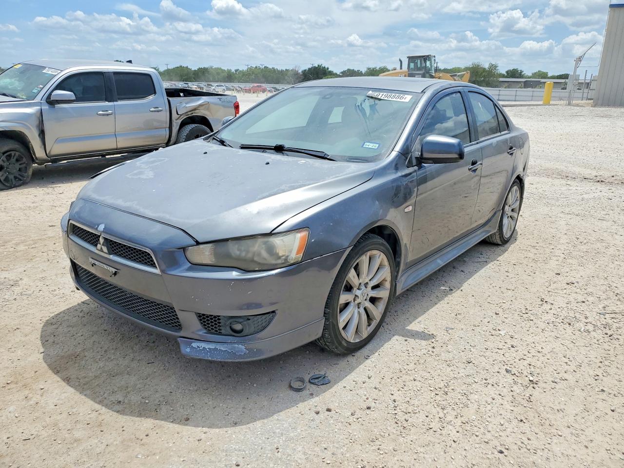 2011 Mitsubishi Lancer GTS, VIN JA32U8FW0BU013235 — Front end