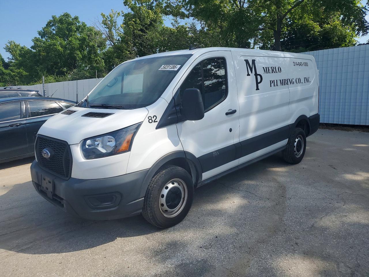 2022 Ford Transit Cargo, VIN 1FTBR1Y86NKA05018 — Side