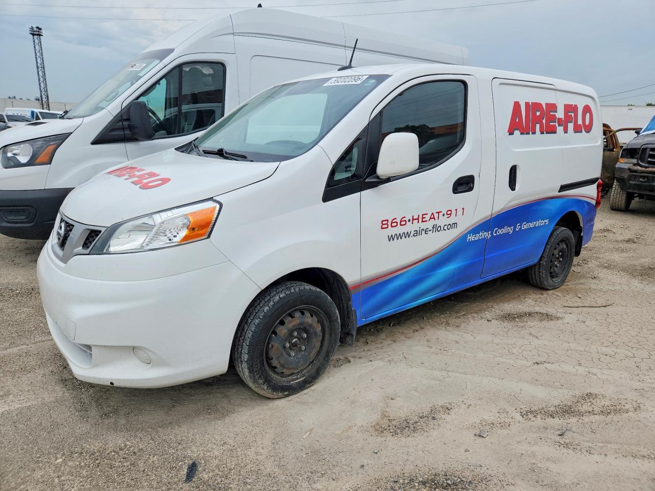 2021 Nissan NV200 SV, VIN 3N6CM0KN7MK696748 — Rear end