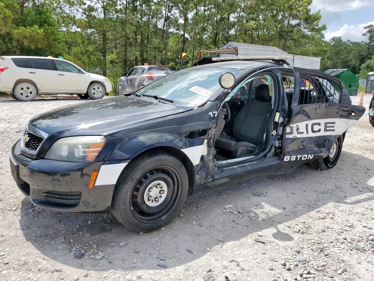 2017 Chevrolet Caprice Police Police, VIN 6G3NS5U21HL301611 — Side