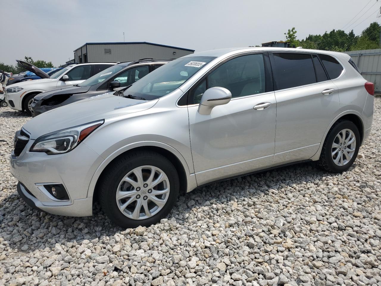 2019 Buick Envision Preferred, VIN LRBFXBSA2KD002494 — Пожар в салоне