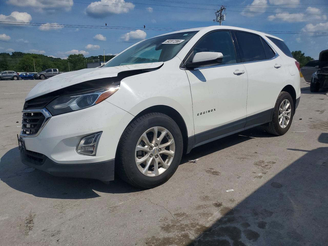 2018 Chevrolet Equinox LT, VIN 2GNAXJEV5J6108463 — Front end