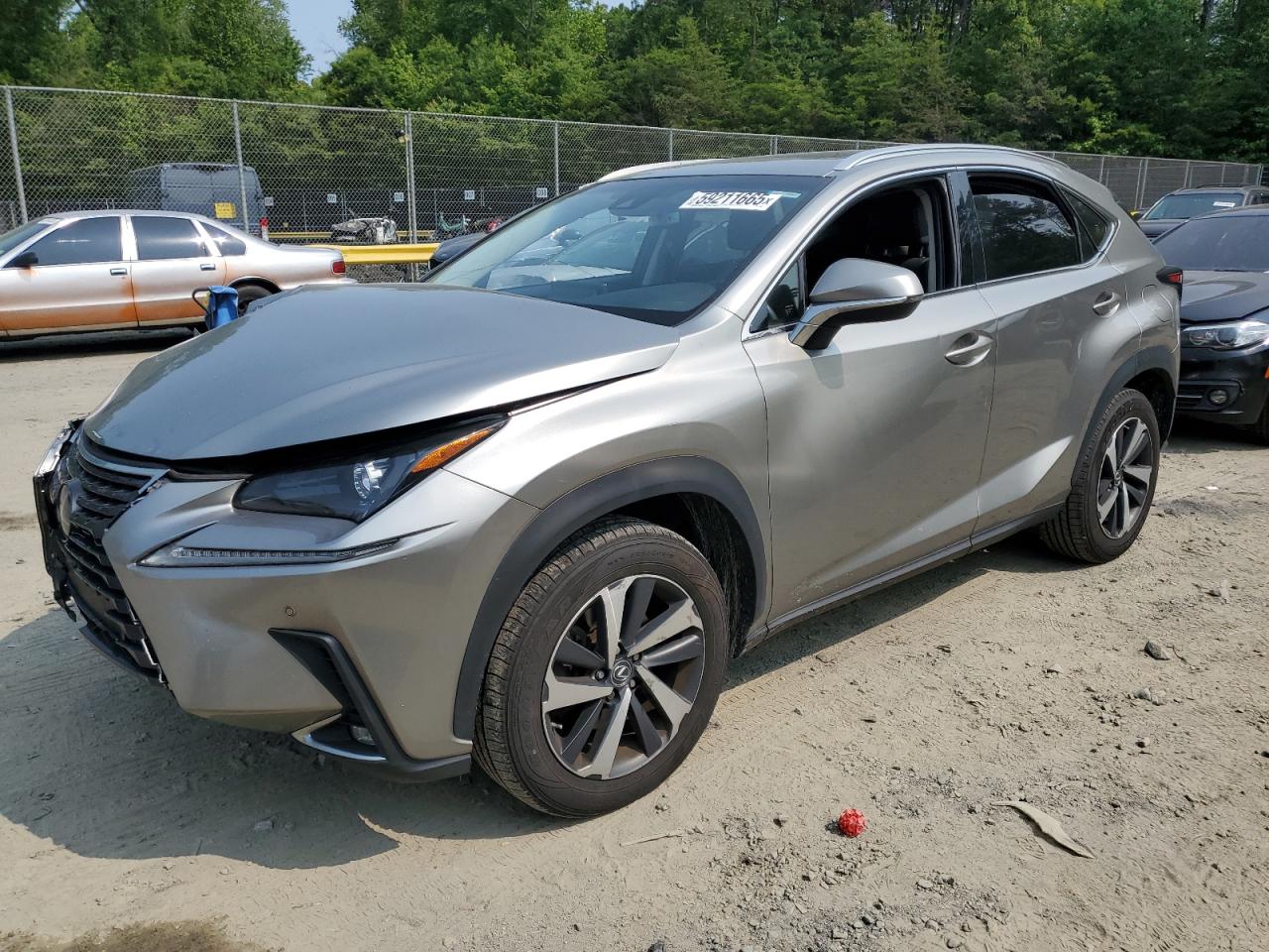 2018 Lexus NX 300, VIN JTJBARBZ3J2157367 — Front end